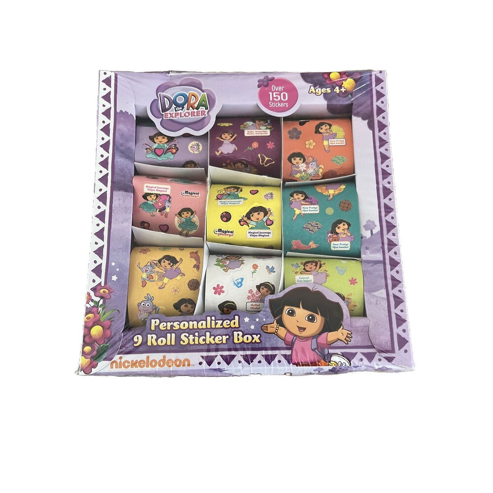 Dora the Explorer HUGE Pack of Stickers 2009 UNOPENED Nick Jr Nickelodeon